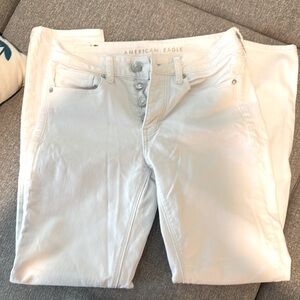 American Eagle Outfitters White Skinny Jeans